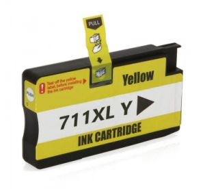 CARTUCHO DE TINTA HP 711XL Y (CZ132A) COMPATÍVEL 28ML IMPORTADO