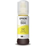 REFIL DE TINTA EPSON AMARELO T504 T504420-AL ORIGINAL 70ML